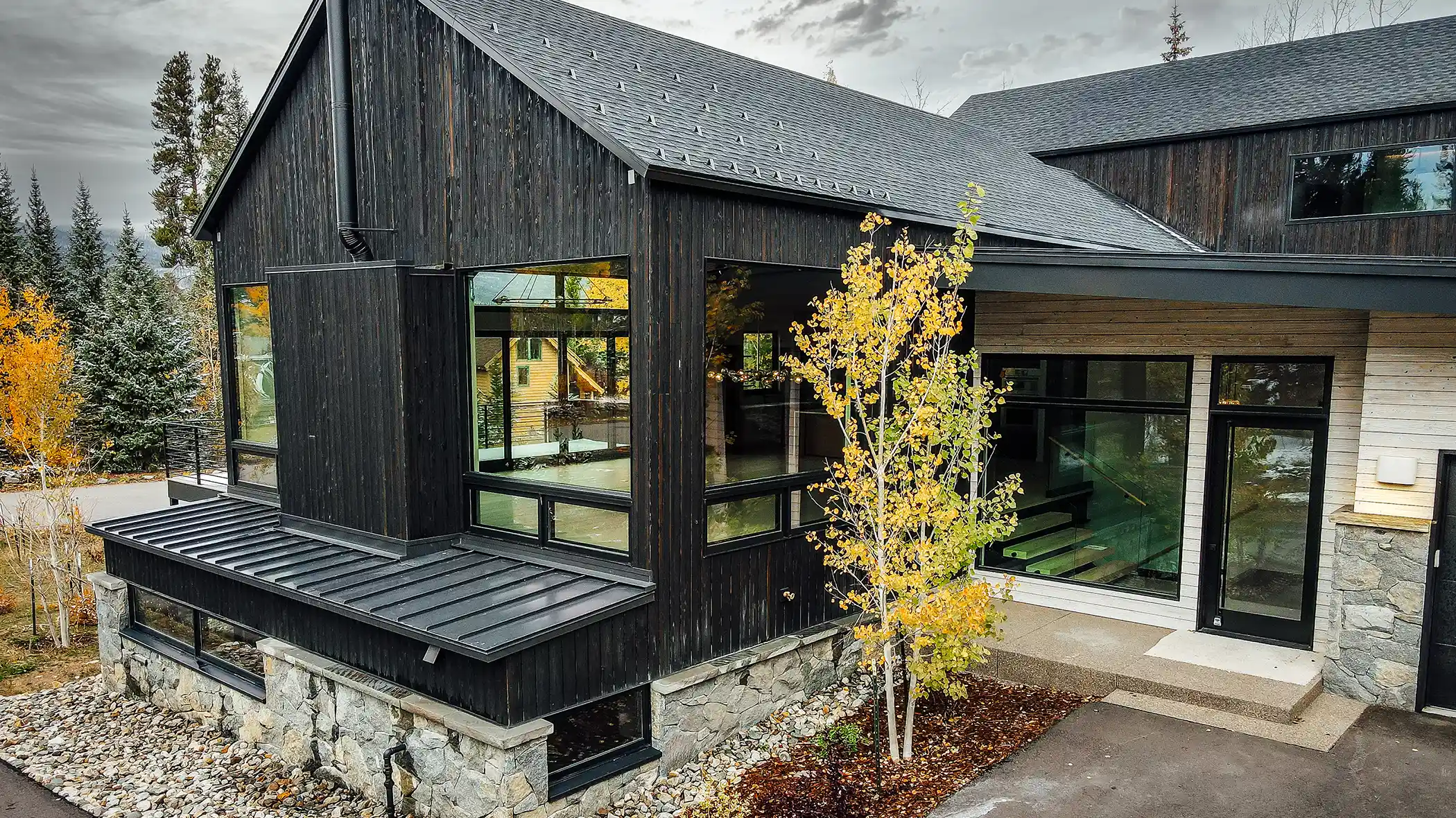 Gold-Flake-Terrace-Front-Door summit county custom home front door