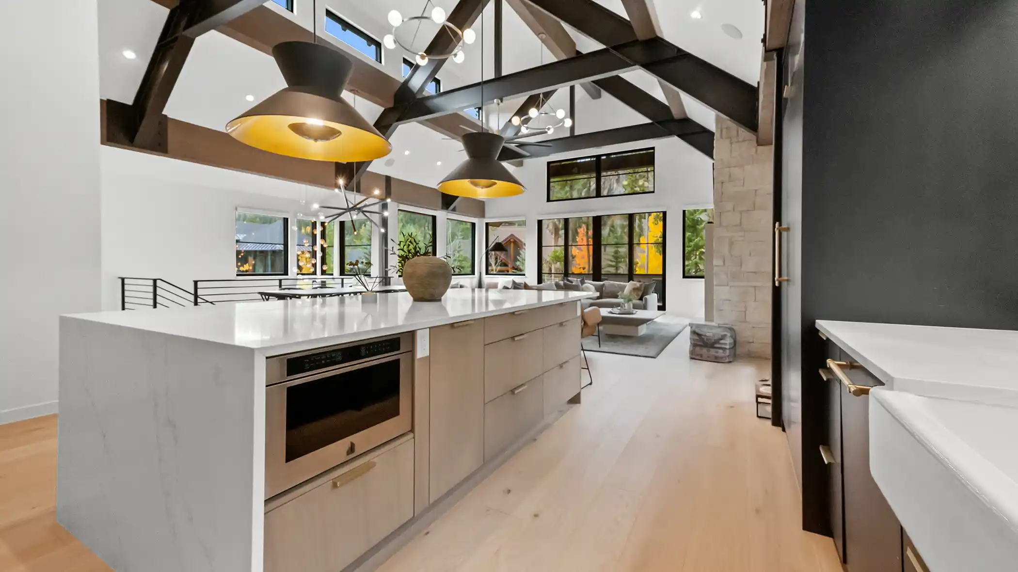 NewGarland-Kitchen 55 pheasant tail custom home silverthorne, colorado