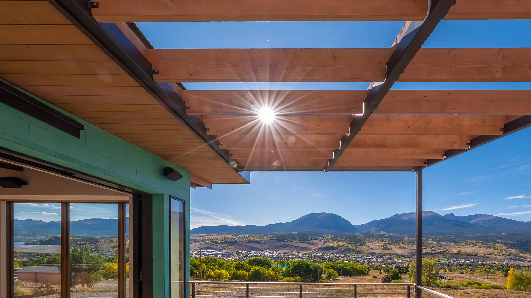 421Z-Deck2 55 pheasant tail custom home silverthorne, colorado