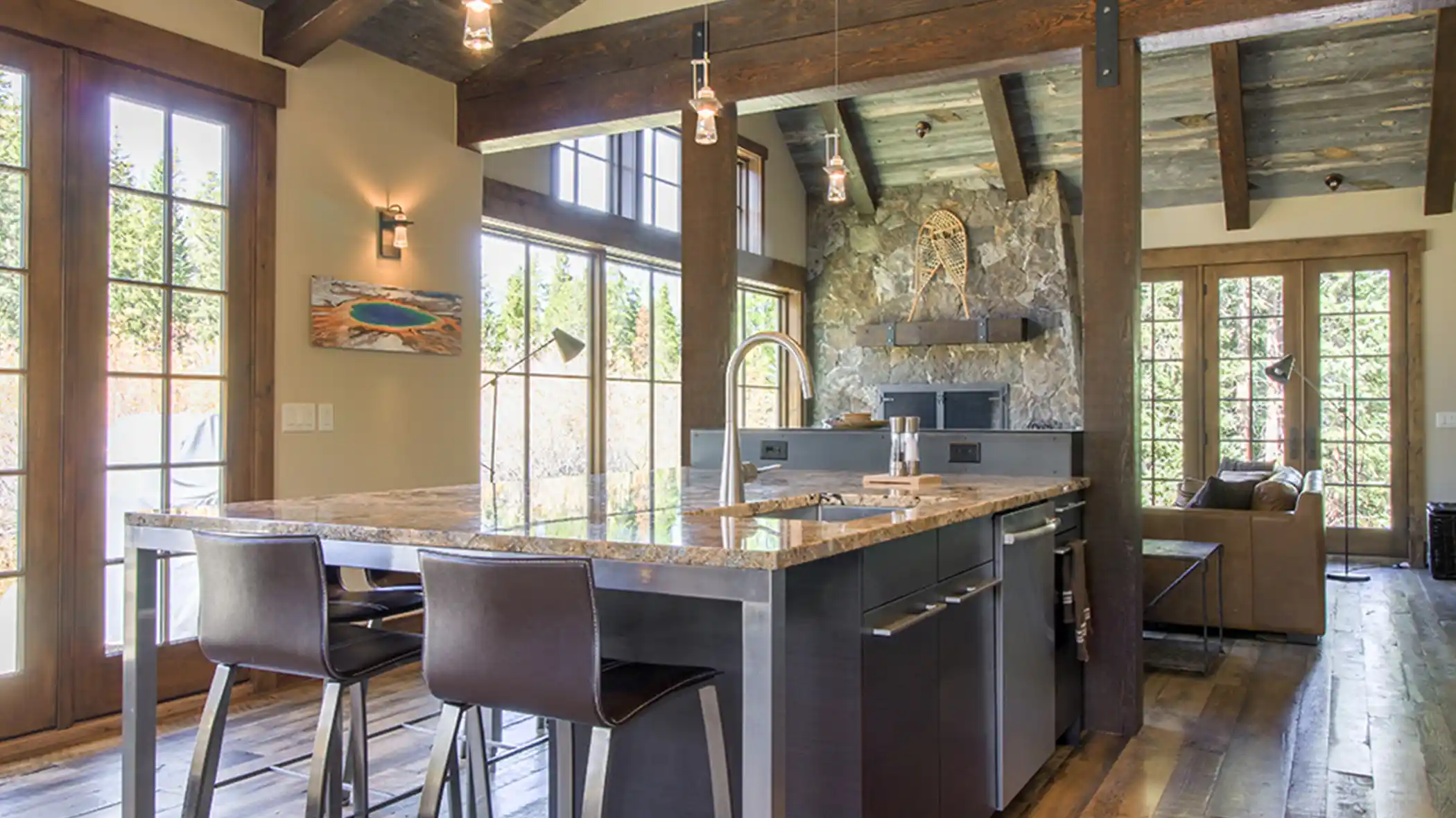 BeaversDrive-Kitchen 55 pheasant tail custom home silverthorne, colorado