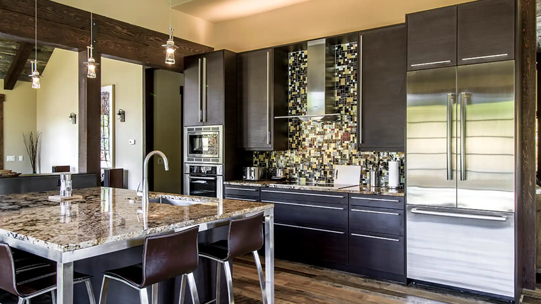 BeaversDrive-Kitchen2 55 pheasant tail custom home silverthorne, colorado