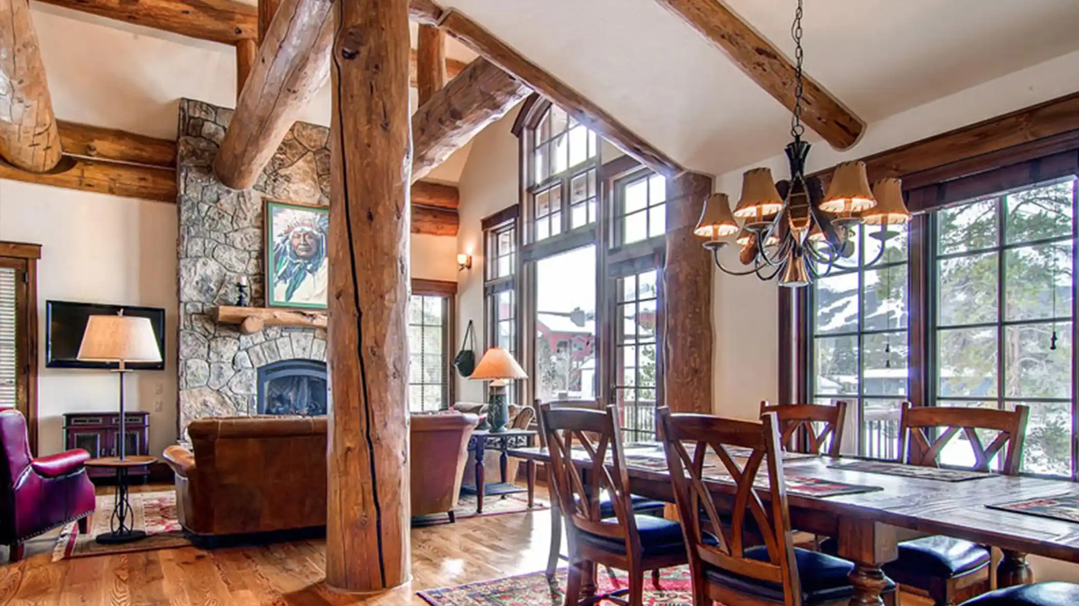 BriarRose-Dining 55 pheasant tail custom home silverthorne, colorado