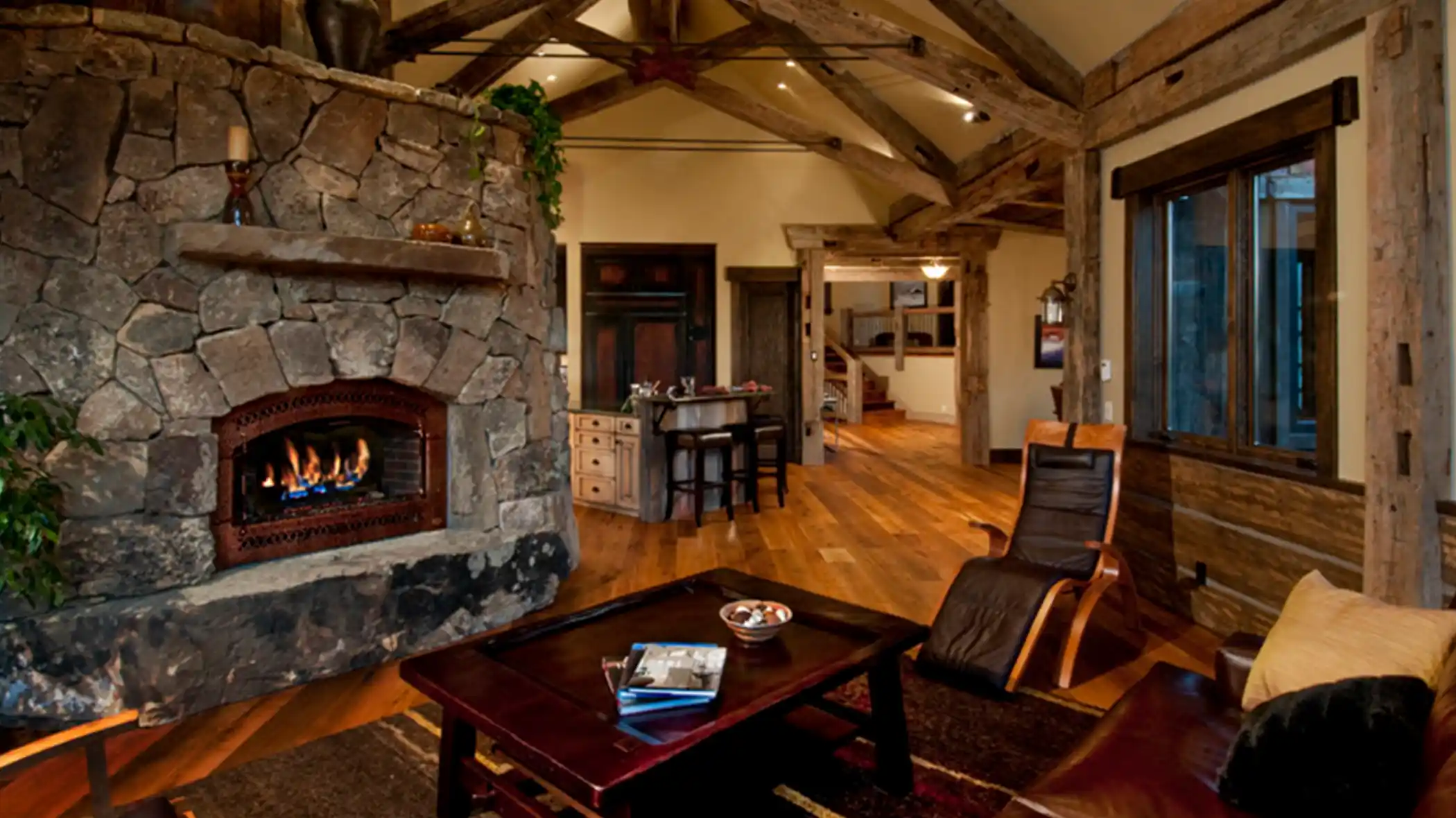 KlackRoad-Fireplace1 55 pheasant tail custom home silverthorne, colorado