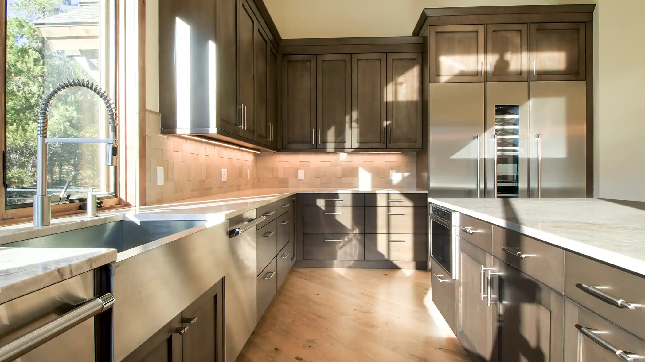 NorthFrench-Kitchen 55 pheasant tail custom home silverthorne, colorado