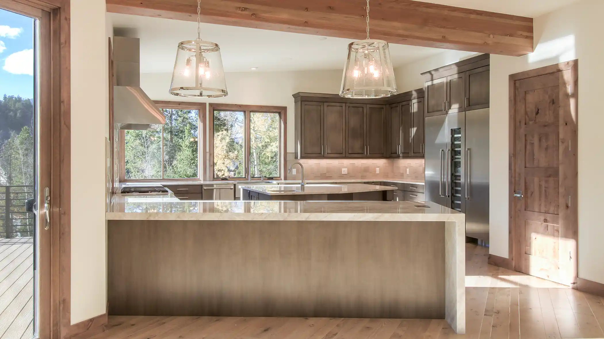 NorthFrench-Kitchen2 55 pheasant tail custom home silverthorne, colorado