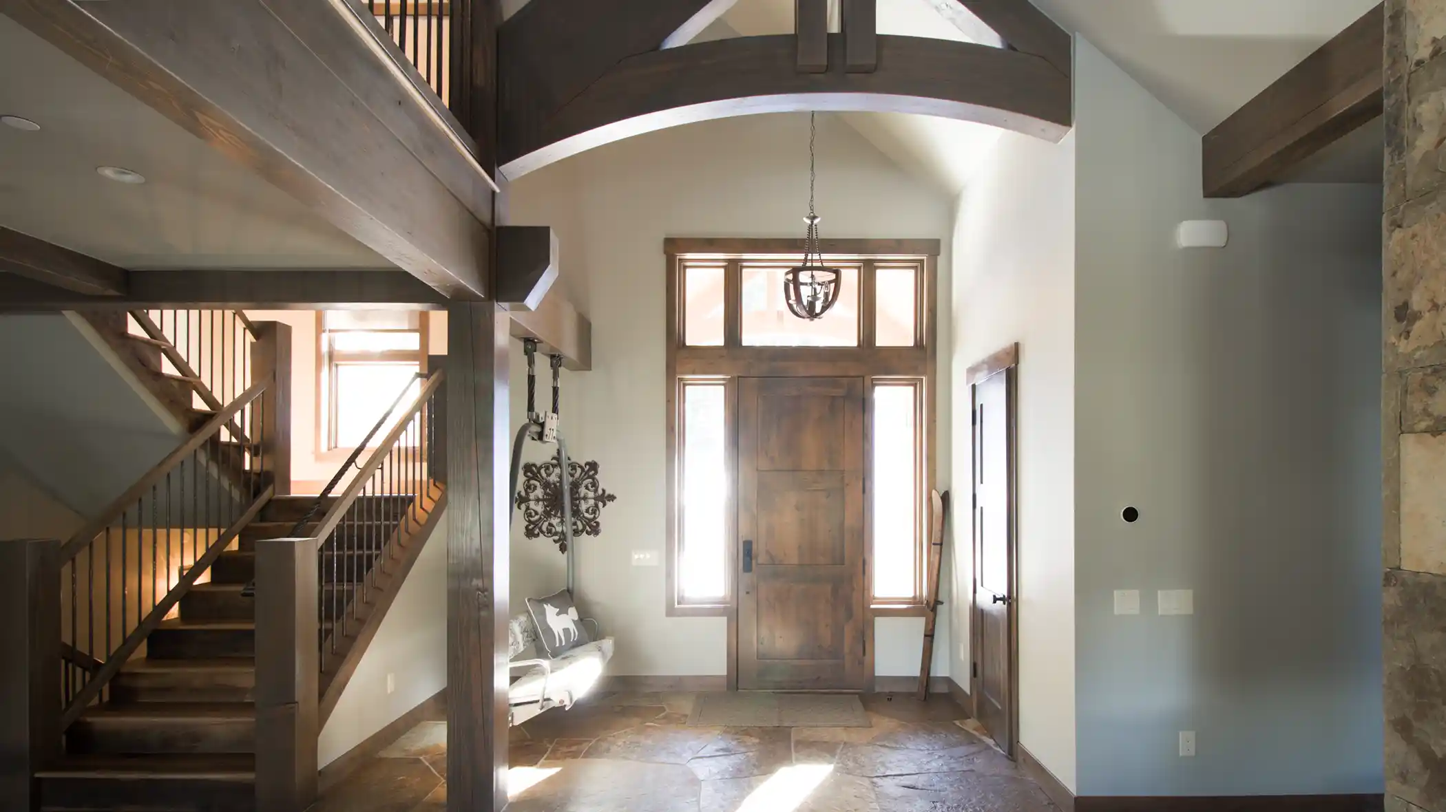 StillsonPlace-Foyer 55 pheasant tail custom home silverthorne, colorado
