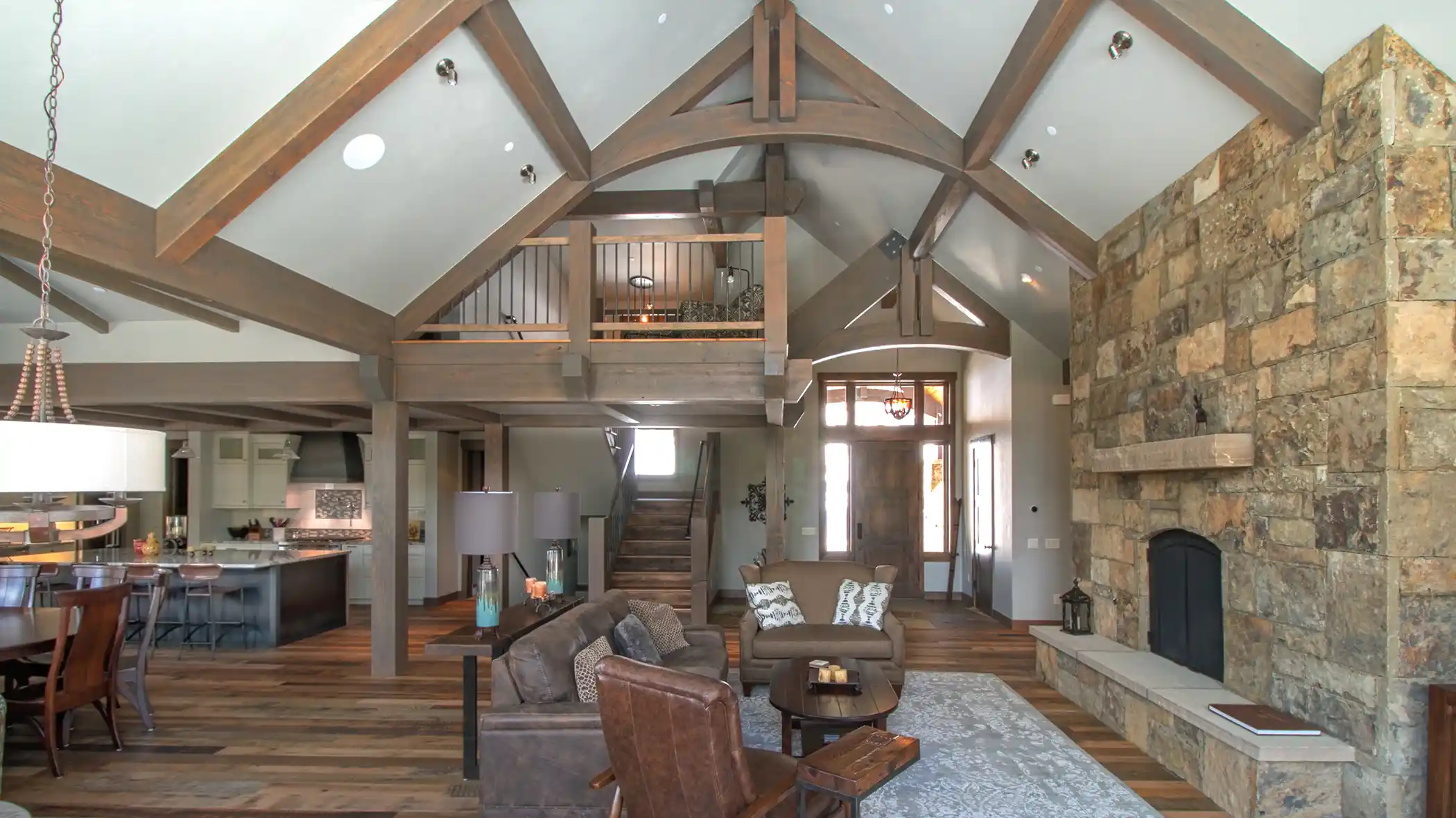 StillsonPlace-GreatRoom2 55 pheasant tail custom home silverthorne, colorado