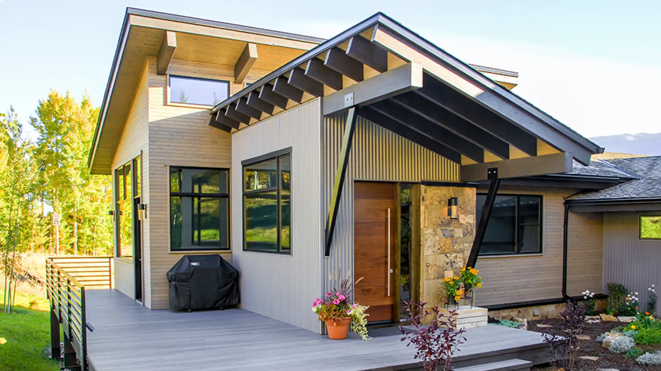 ThreePeaksHome-Door 55 pheasant tail custom home silverthorne, colorado